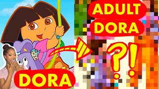 DRAWING DORA THE EXPLORER AS A BADDIE 🤯😳 Baddie Series Ep 11 [upl. by Smaoht4]