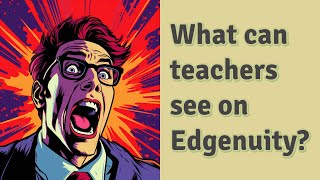 What can teachers see on Edgenuity [upl. by Chrysler]