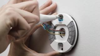 Nest Thermostat Install Video [upl. by Morganica]