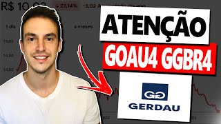 GERDAU QUEDA NOS DIVIDENDOS E NO LUCRO JUSTIFICAM QUEDA DAS AÃ‡OES GOAU4 E GGBR4 [upl. by Korrie]