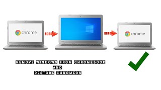 How to remove Windows and restore your Chromebook Chrome OS [upl. by Wandy]