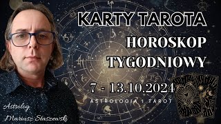 Horoskop tygodniowy Tarota od 7 do 13 października 2024 dla wszystkich znaków zodiaku [upl. by Nirehtac91]