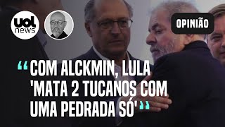 Lula pode matar 2 tucanos com uma pedrada só em chapa com Geraldo Alckmin diz Josias de Souza [upl. by Benge203]