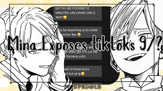 Mina Exposes tiktoks9Monoma [upl. by Necila]