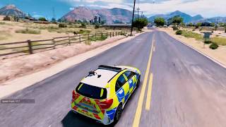 Police Mercedes Benz AMG A45 🔥 GTA V Free Download Mod Install REVIEW [upl. by Nilahs]