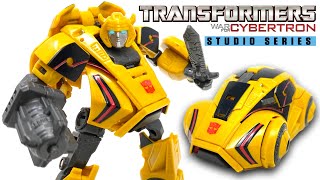 Transformers Studio Series GAMER EDITION 01 War For Cybertron Deluxe Class BUMBLEBEE Review [upl. by Oirad]