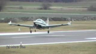 HD  Turboprop Beechcraft A36 Bonanza Short Take Off [upl. by Yehsa]