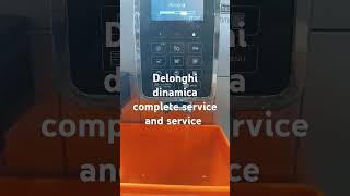 Delonghi coffee machine dinamica complete service and descaling [upl. by Arytahs]