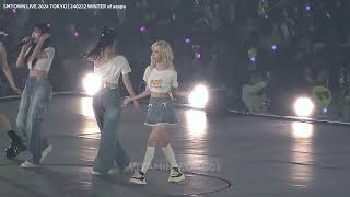 240222 SMTOWN LIVE 2024 SMCU PALACE TOKYO  Ending 빛HOPE  aespa WINTER fancam [upl. by Ardenia459]