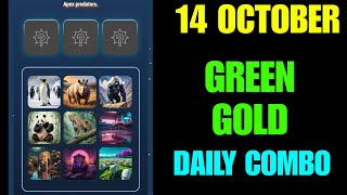 Green Gold daily combo 14 October  Green gold daily combo  Green gold combo  today Green Gold [upl. by Jannelle]