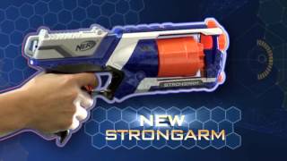 Nerf NStrike Elite Firestrike Strongarm and Stryfe Blasters [upl. by Forrest]