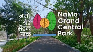 NaMo Grand Central Park Thanes New 20 Acre Integrated Park [upl. by Hploda]