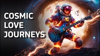 Cosmic Love Journeys Full Album Experience  30Minute Epic Space Rock Adventure [upl. by Llebasi]