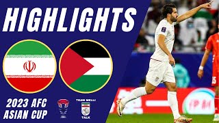 Iran v Palestine  Highlights amp Recap  2023 AFC Asian Cup  آنالیز بازی ایران و فلسطین [upl. by Nadabas]