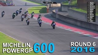 Michelin Power GP 600 2016  Mugello Round 6  GARA [upl. by Lirbaj236]