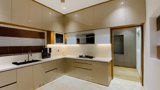 ഒരു Glass കിച്ചൻ കണ്ടാലോModular KitchenKitchen tour Malayalam [upl. by Brendin274]