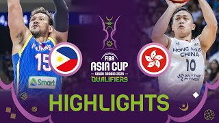 Gilas Pilipinas overpower Hong Kong China for Window 2 sweep  FIBA Asia Cup 2025 Qualifiers [upl. by Tiloine]