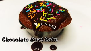 Tea Time Chocolate Bowl Cake [upl. by Ahseekal]