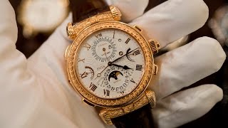 Up Close With The Patek Philippe Grandmaster Chime [upl. by Crissy]