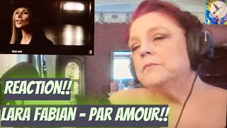 Lara Fabian  Par Amour Reaction Beautiful language of Love [upl. by Ilatan472]