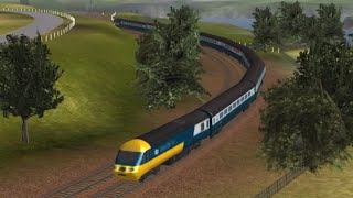 Intercity 125  class 43  British Midlands Route TD2 [upl. by Scornik148]