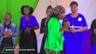 We give you glory Lord live worship  Minister Sylvia Akoth [upl. by Nirra]