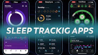 Top 3 Best Sleep Tracking Apps in 2024  Pillow vs Sleep Cycle vs AutoSleep Test amp Review [upl. by Patric]