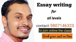 Essay writing class 12 English [upl. by Anirret144]