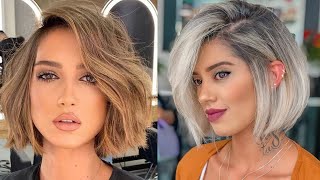 How To Style Thin Hair Wavy Bob Hairstyles Blonde Bob Hairstyles viral hair shorts Pixie Cut [upl. by Amil]