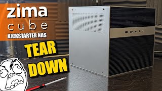 The ZimaCube NAS TEARDOWN Early Review [upl. by Anitram]