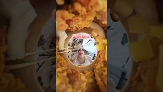 Chicken asmr mukbang 🍗 shorts [upl. by Unni748]