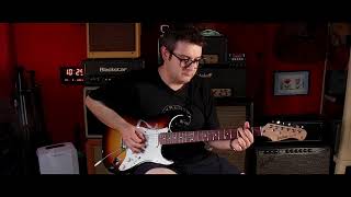 Musiclily Roswell Vintage Tone Alnico 2 Single Coil Pickups Demo by Moody Frazier YouTube Channel [upl. by Seiuqram290]