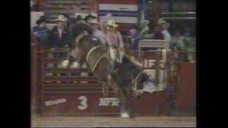 Saddle Bronc Riding  1984 NFR Rodeo Round Highlights and 10th Round [upl. by Wallraff748]