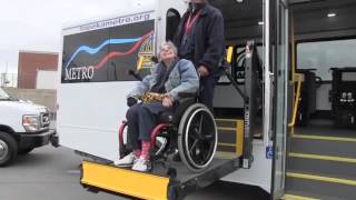 New Paratransit lift vehicle [upl. by Amle]