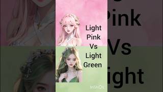 Light pink vs light green dressheels and accessories etc fariaz world [upl. by Annait660]