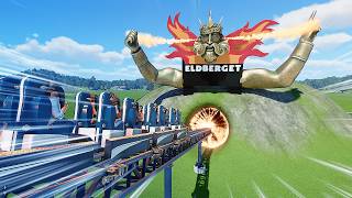 Jag Byggde En Bergochdalbana Som Krossar Fysikens Lagar och Besökarnas Ryggrader  Planet Coaster 2 [upl. by Ursula443]