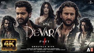 Devara Part 1 New 2024 Released Full Hindi Dubbed Action Movie Koratala Siva Anirudh NTR [upl. by Aiuqat505]