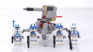 LEGO Star Wars 501st Clone Troopers Battle Pack adult fan review 75345 [upl. by Ralston600]