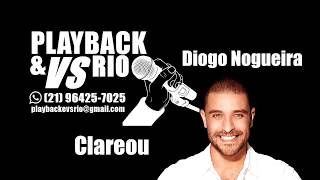 Clareou Karaoke Diogo Nogueira [upl. by Netaf]