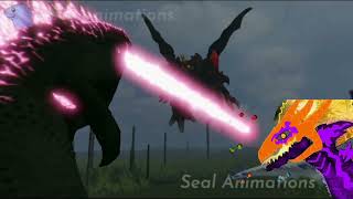 React to Godzilla Evolved And Shimo Vs Destroyah Animation BySealAnimations [upl. by Nyladgam697]