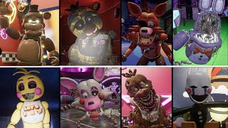 All OG FNAF Mods Full Showcase  Five Nights at Freddys Security Breach [upl. by Chaing199]