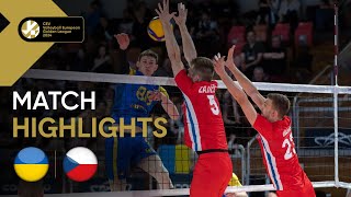 Ukraine vs Czechia  Match Highlights I European Golden League Men 2024 [upl. by Cyn]