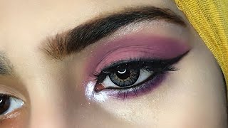 Learn To Create purple Pageant Eye Makeup Step by Step Tutorial  RAbeautician [upl. by Alexis]