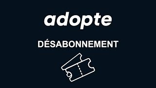 Adopteunmec  la procédure de désabonnement et remboursement [upl. by Otokam]