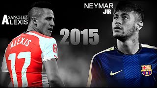 Alexis Sanchez VS Neymar JR  2015  Skill Battle [upl. by Aminta740]