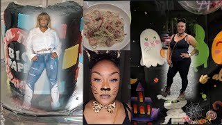 70S BDAY PARTYHALLOWEEN THEME BABY SHOWERFOOD TRUCK VLOG [upl. by Madanhoj]