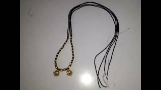 Increase Size Of Your Mangalsutra tutorial mangalsutra mangalsutradesign [upl. by Sivart946]