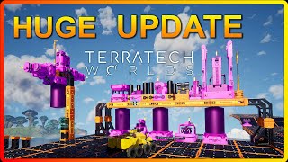 HUGE UPDATE  New Weapons and Planet Settings in TerraTech Worlds Beta Gameplay EP25 [upl. by Hesler]