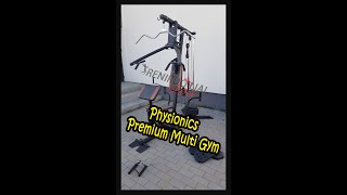 Physionics Premium 70kg Multigym Kraftstation fitnesstation daugiafunkcinis treniruoklis [upl. by Muldon360]