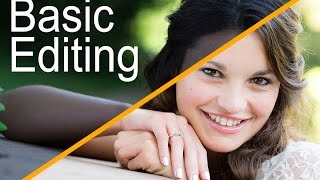 Adobe Photoshop CS6  Basic Editing Tutorial For Beginning Photographers [upl. by Avram410]